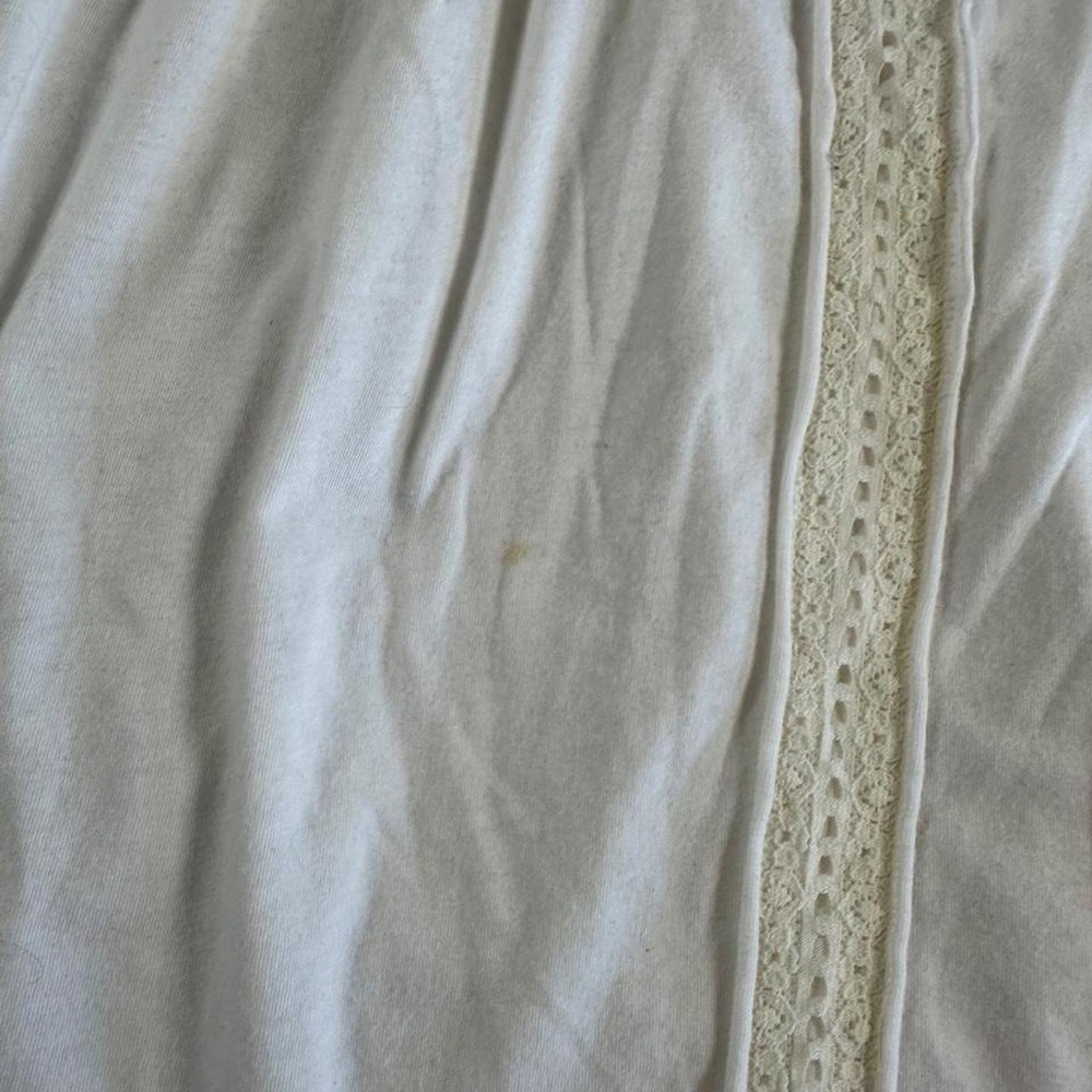 Hollister white cream lace babydoll cami tank y2k vintage mcbling grail - Picture 5 of 8